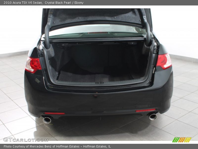 Crystal Black Pearl / Ebony 2010 Acura TSX V6 Sedan