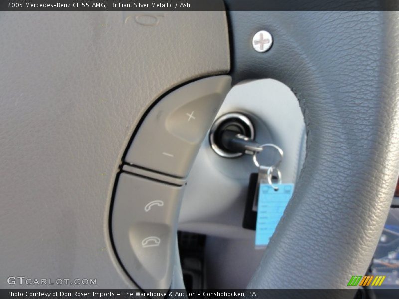 Controls of 2005 CL 55 AMG