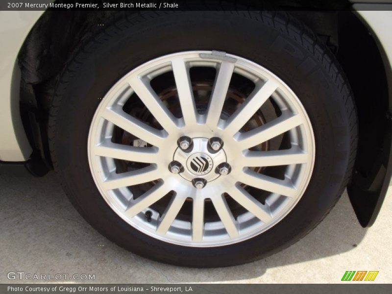 Silver Birch Metallic / Shale 2007 Mercury Montego Premier