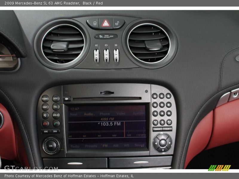 Audio System of 2009 SL 63 AMG Roadster