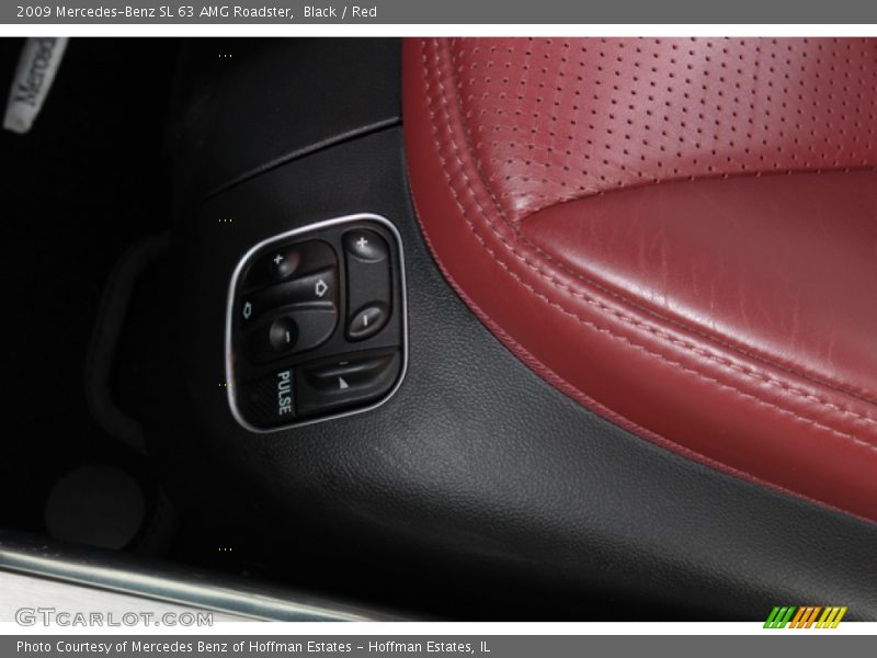 Seat Controls - 2009 Mercedes-Benz SL 63 AMG Roadster