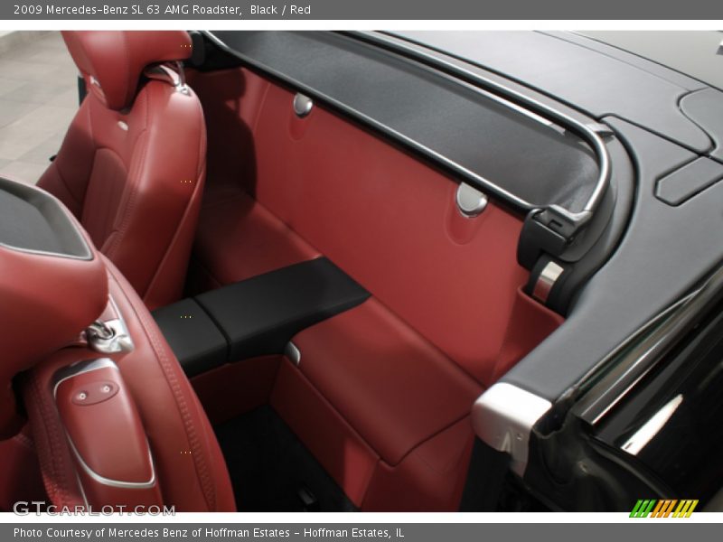  2009 SL 63 AMG Roadster Red Interior