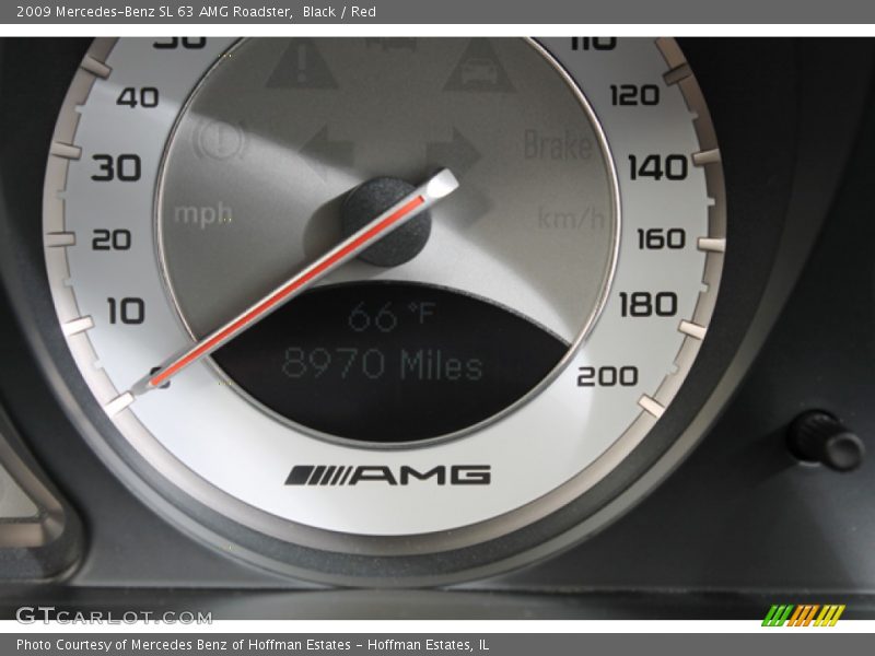  2009 SL 63 AMG Roadster 63 AMG Roadster Gauges