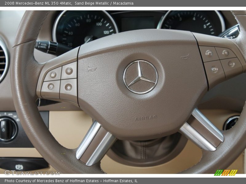  2008 ML 350 4Matic Steering Wheel