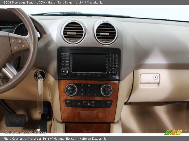 Sand Beige Metallic / Macadamia 2008 Mercedes-Benz ML 350 4Matic