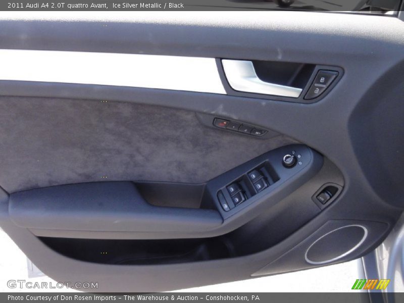 Ice Silver Metallic / Black 2011 Audi A4 2.0T quattro Avant