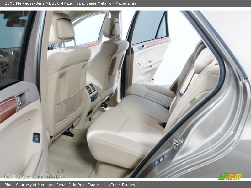  2008 ML 350 4Matic Macadamia Interior