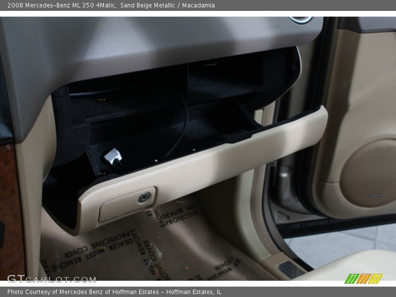 Sand Beige Metallic / Macadamia 2008 Mercedes-Benz ML 350 4Matic