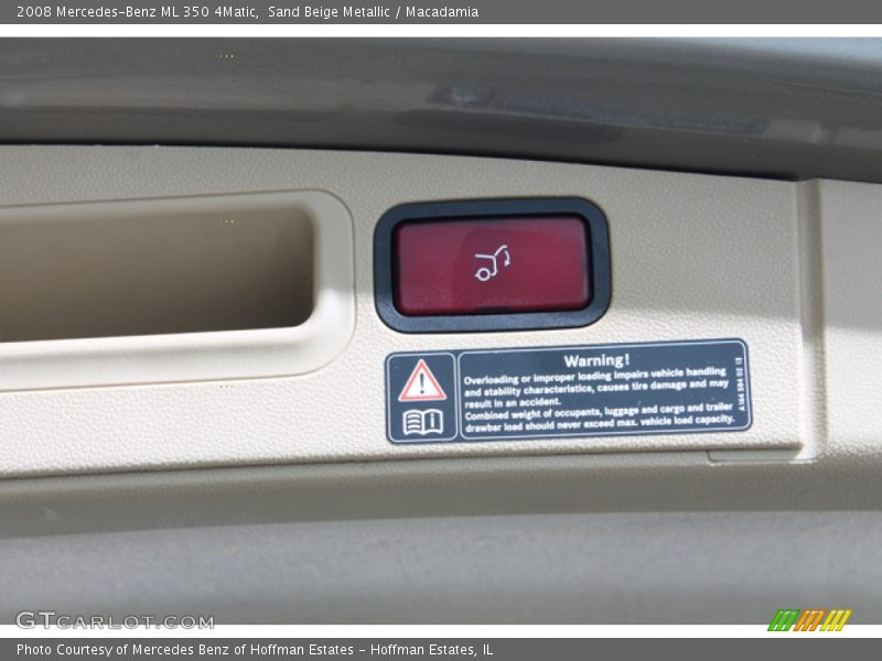 Sand Beige Metallic / Macadamia 2008 Mercedes-Benz ML 350 4Matic
