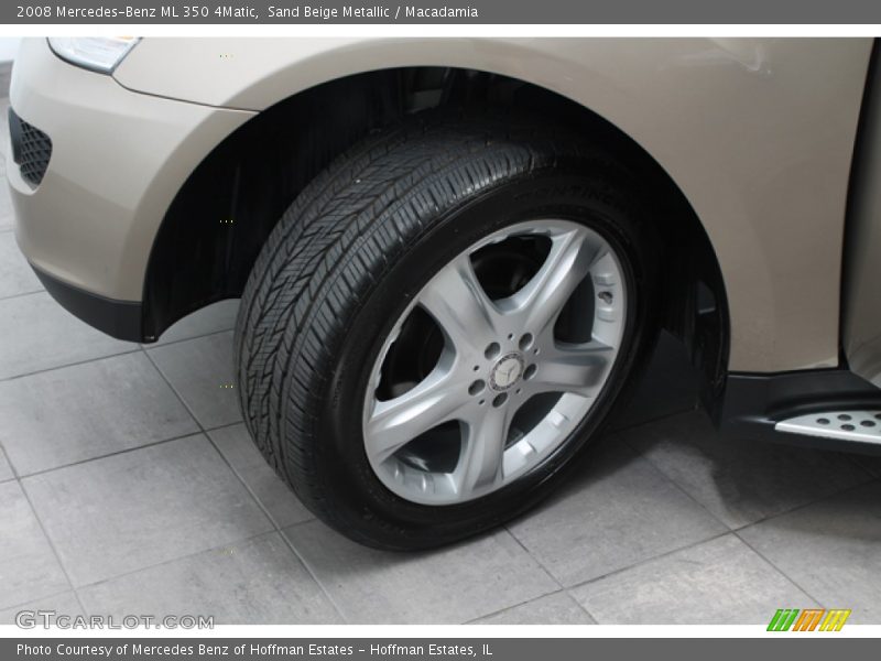 Sand Beige Metallic / Macadamia 2008 Mercedes-Benz ML 350 4Matic