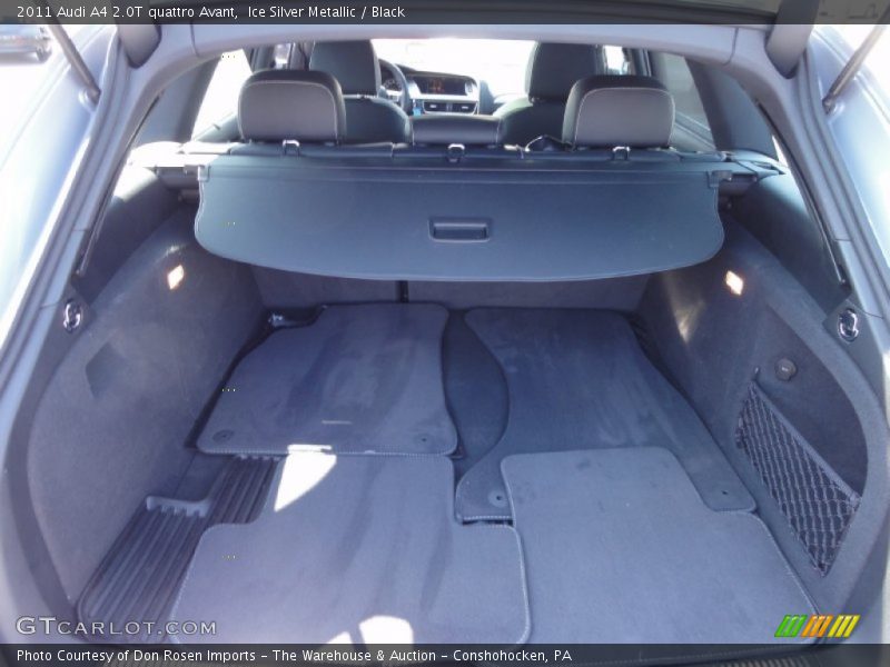 Ice Silver Metallic / Black 2011 Audi A4 2.0T quattro Avant