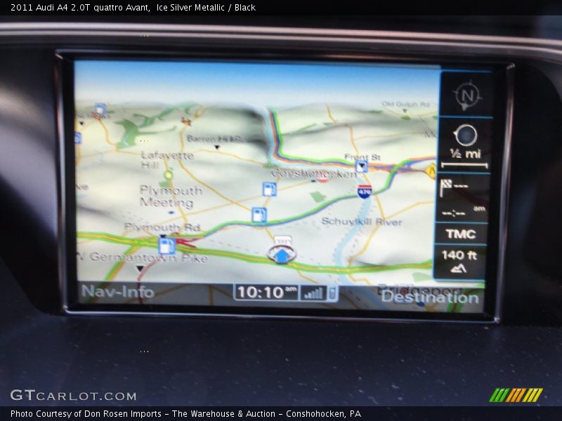 Navigation of 2011 A4 2.0T quattro Avant