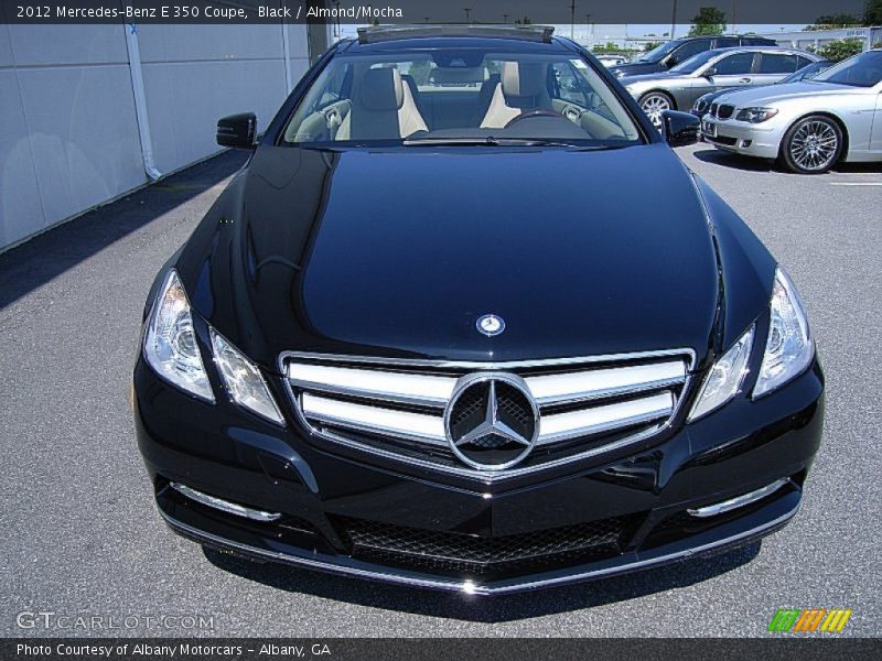 Black / Almond/Mocha 2012 Mercedes-Benz E 350 Coupe