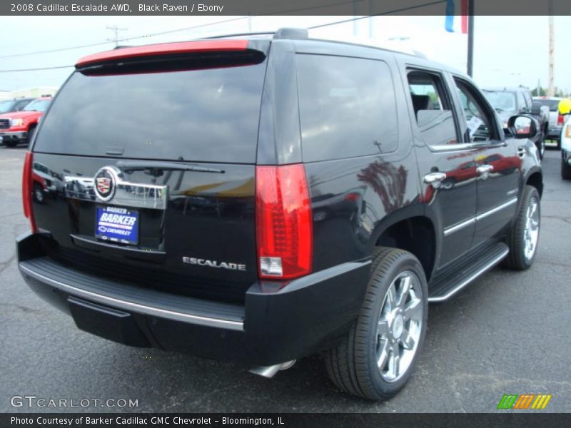 Black Raven / Ebony 2008 Cadillac Escalade AWD