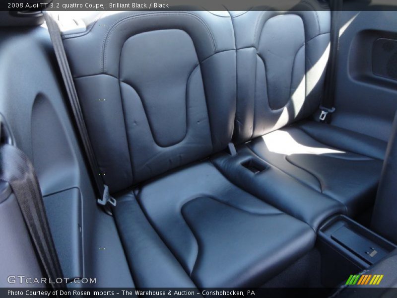 Brilliant Black / Black 2008 Audi TT 3.2 quattro Coupe