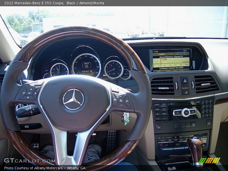 Black / Almond/Mocha 2012 Mercedes-Benz E 350 Coupe
