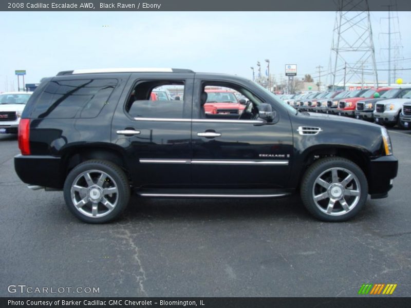 Black Raven / Ebony 2008 Cadillac Escalade AWD