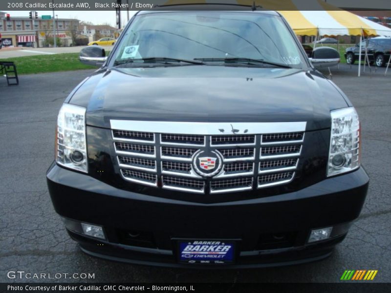 Black Raven / Ebony 2008 Cadillac Escalade AWD