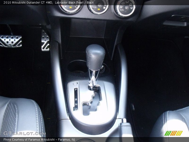 Labrador Black Pearl / Black 2010 Mitsubishi Outlander GT 4WD