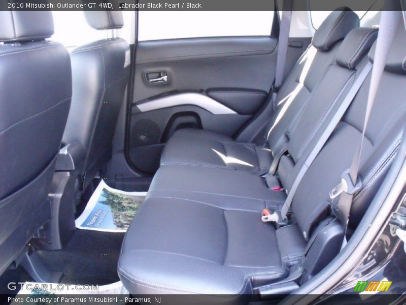 Labrador Black Pearl / Black 2010 Mitsubishi Outlander GT 4WD