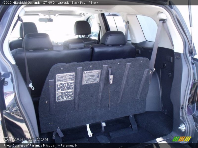 Labrador Black Pearl / Black 2010 Mitsubishi Outlander GT 4WD