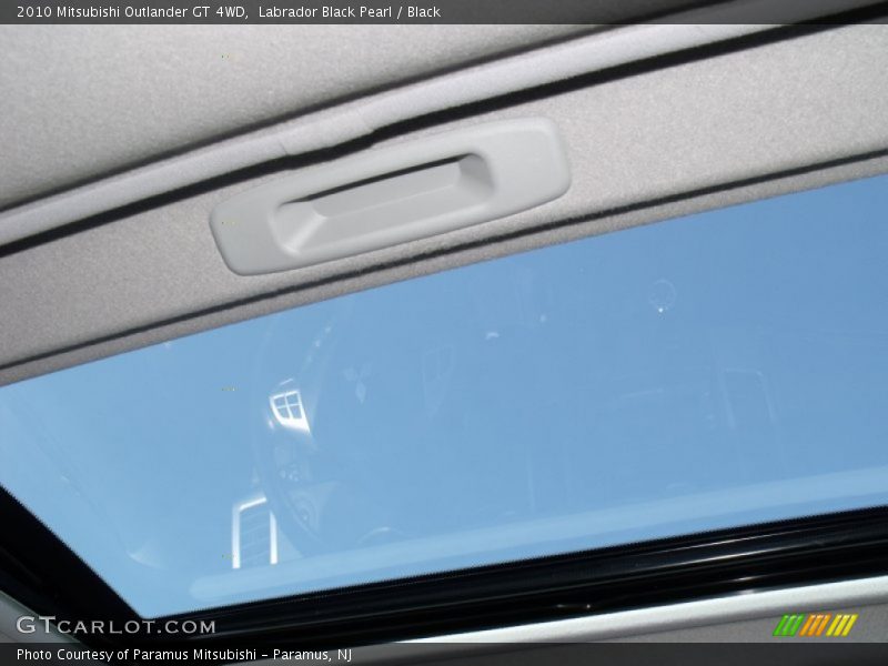 Labrador Black Pearl / Black 2010 Mitsubishi Outlander GT 4WD