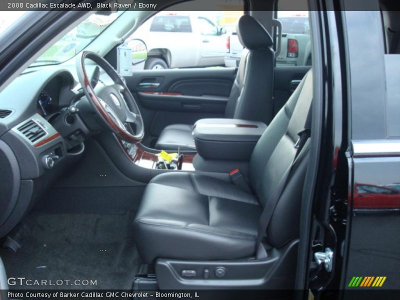 Black Raven / Ebony 2008 Cadillac Escalade AWD