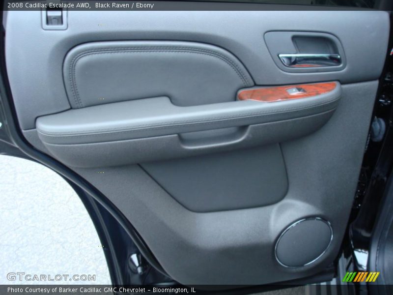 Black Raven / Ebony 2008 Cadillac Escalade AWD