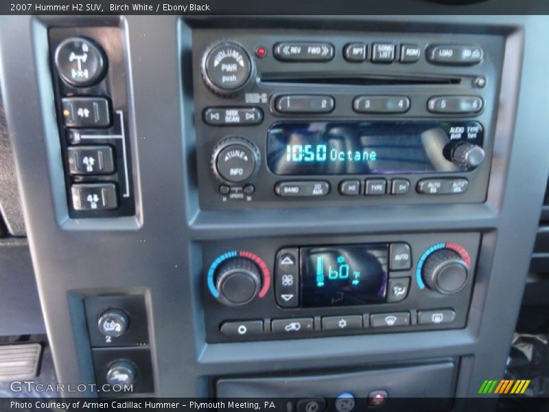 Birch White / Ebony Black 2007 Hummer H2 SUV