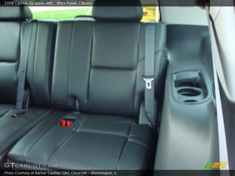 Black Raven / Ebony 2008 Cadillac Escalade AWD