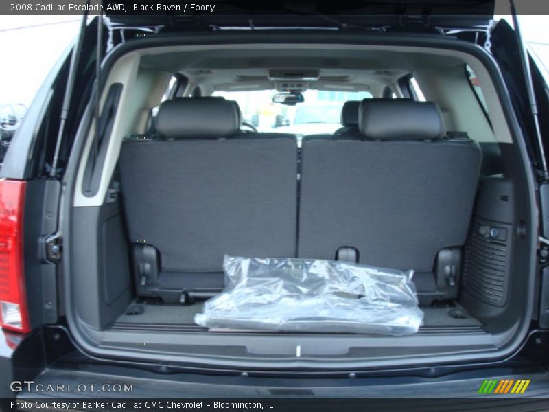 Black Raven / Ebony 2008 Cadillac Escalade AWD