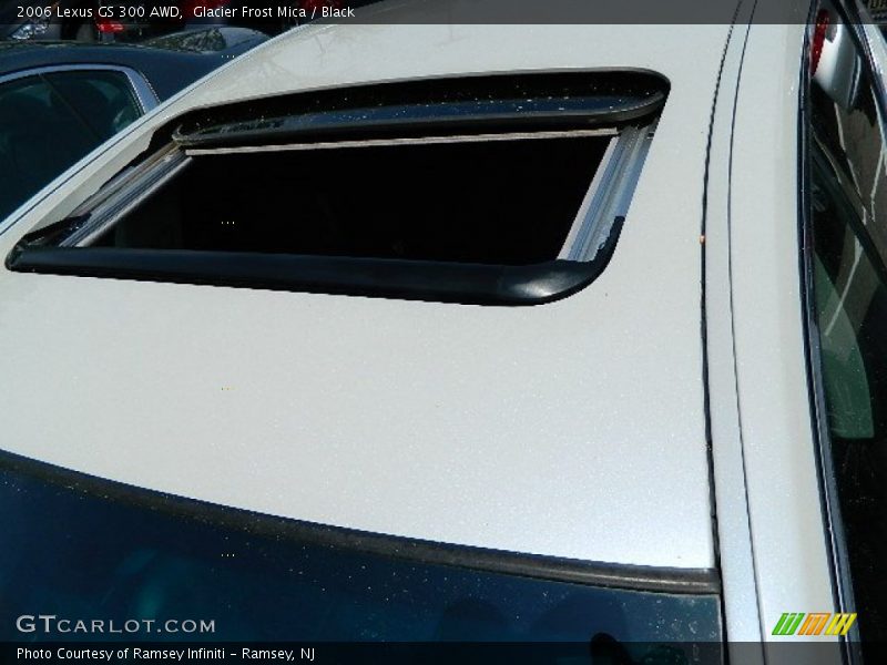 Glacier Frost Mica / Black 2006 Lexus GS 300 AWD