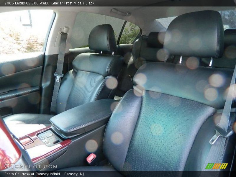 Glacier Frost Mica / Black 2006 Lexus GS 300 AWD