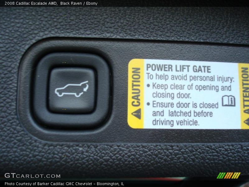 Black Raven / Ebony 2008 Cadillac Escalade AWD