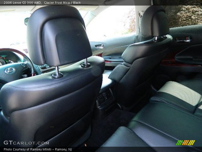 Glacier Frost Mica / Black 2006 Lexus GS 300 AWD