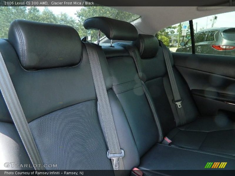 Glacier Frost Mica / Black 2006 Lexus GS 300 AWD