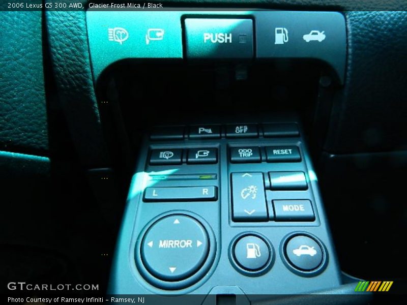 Glacier Frost Mica / Black 2006 Lexus GS 300 AWD