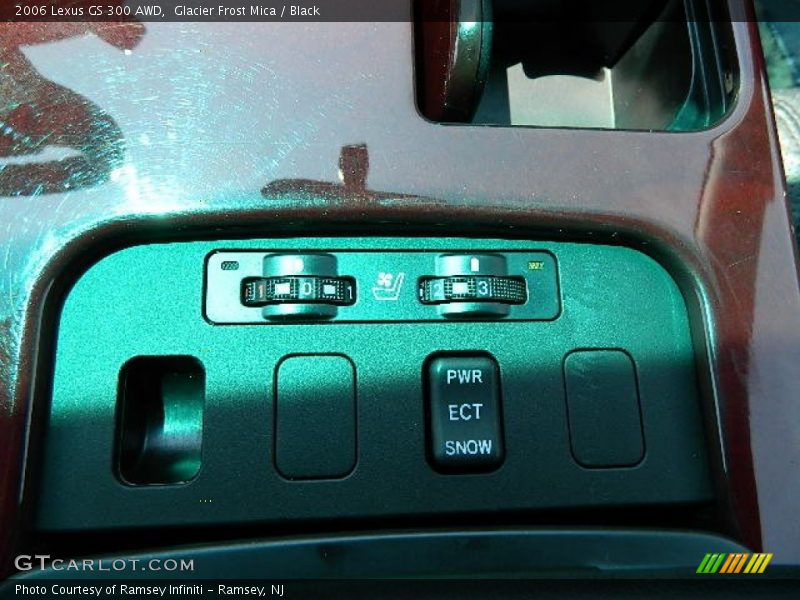 Glacier Frost Mica / Black 2006 Lexus GS 300 AWD