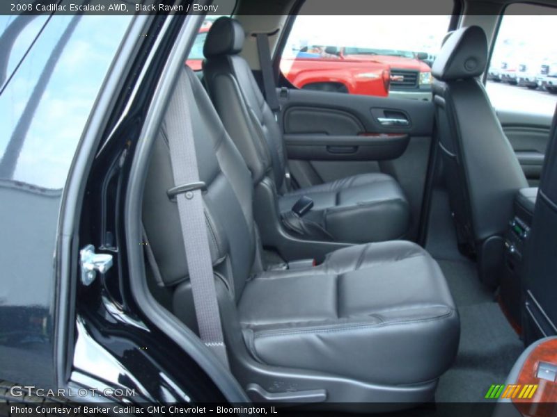 Black Raven / Ebony 2008 Cadillac Escalade AWD