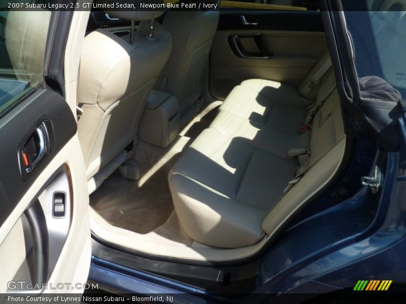 Newport Blue Pearl / Ivory 2007 Subaru Legacy 2.5 GT Limited Sedan