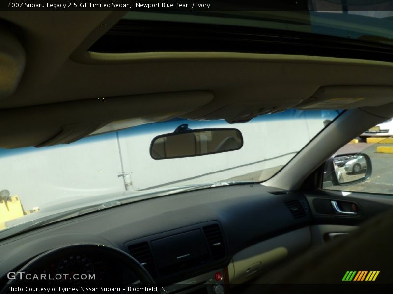 Newport Blue Pearl / Ivory 2007 Subaru Legacy 2.5 GT Limited Sedan
