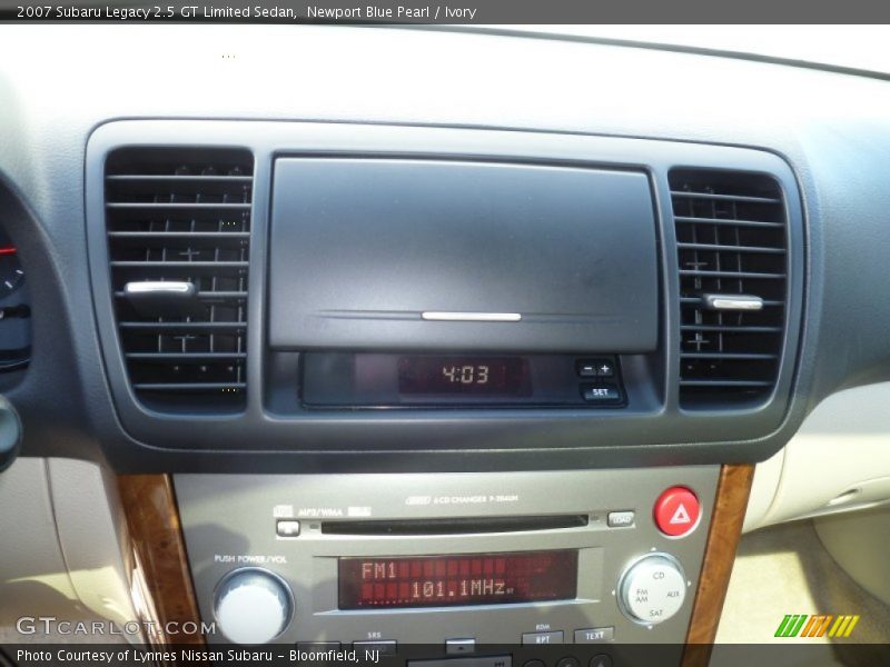 Newport Blue Pearl / Ivory 2007 Subaru Legacy 2.5 GT Limited Sedan