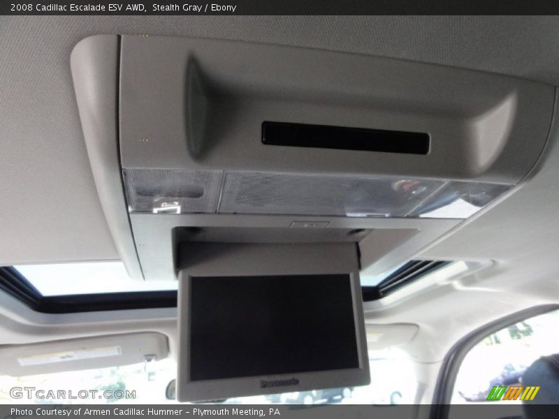 Stealth Gray / Ebony 2008 Cadillac Escalade ESV AWD