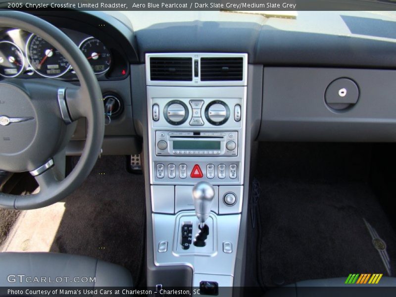 Aero Blue Pearlcoat / Dark Slate Grey/Medium Slate Grey 2005 Chrysler Crossfire Limited Roadster