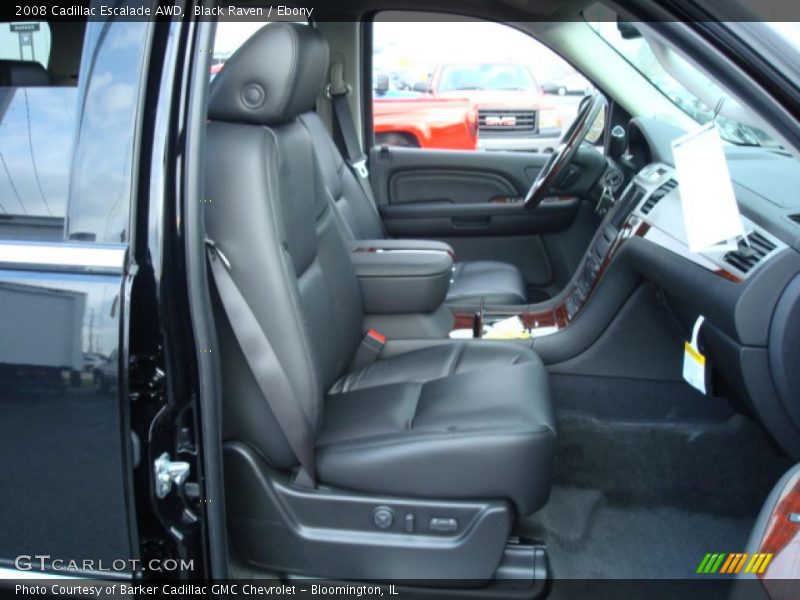 Black Raven / Ebony 2008 Cadillac Escalade AWD