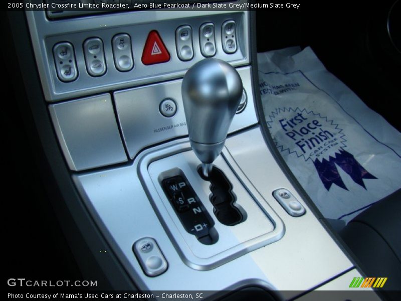 Aero Blue Pearlcoat / Dark Slate Grey/Medium Slate Grey 2005 Chrysler Crossfire Limited Roadster