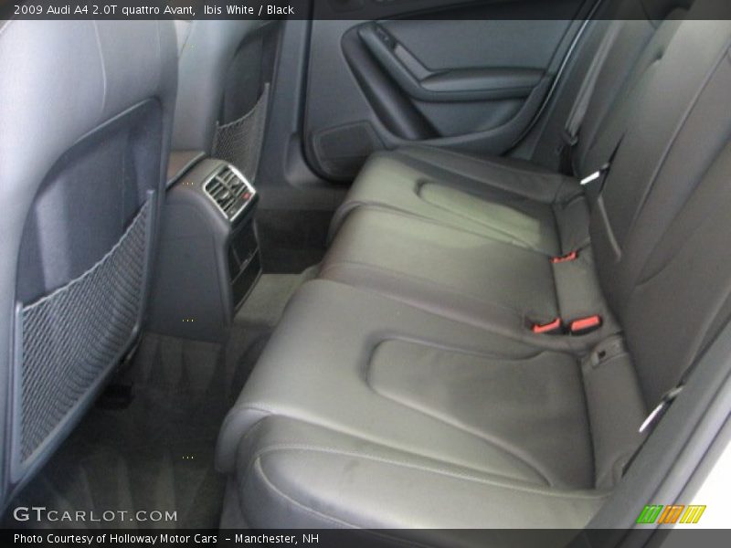 Ibis White / Black 2009 Audi A4 2.0T quattro Avant