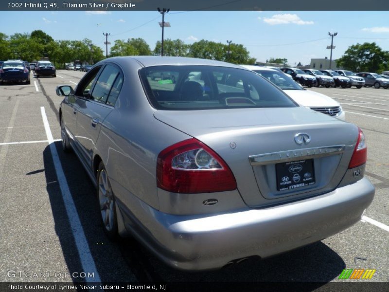 Titanium Silver / Graphite 2002 Infiniti Q 45