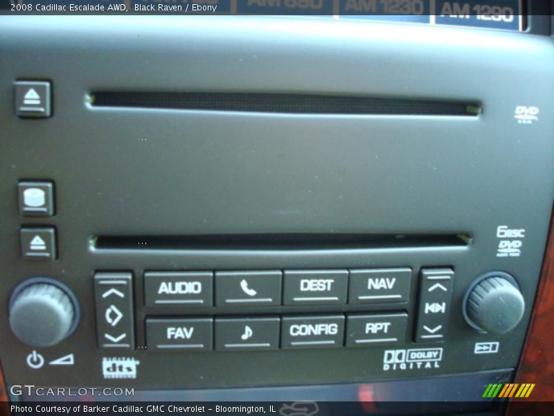 Black Raven / Ebony 2008 Cadillac Escalade AWD