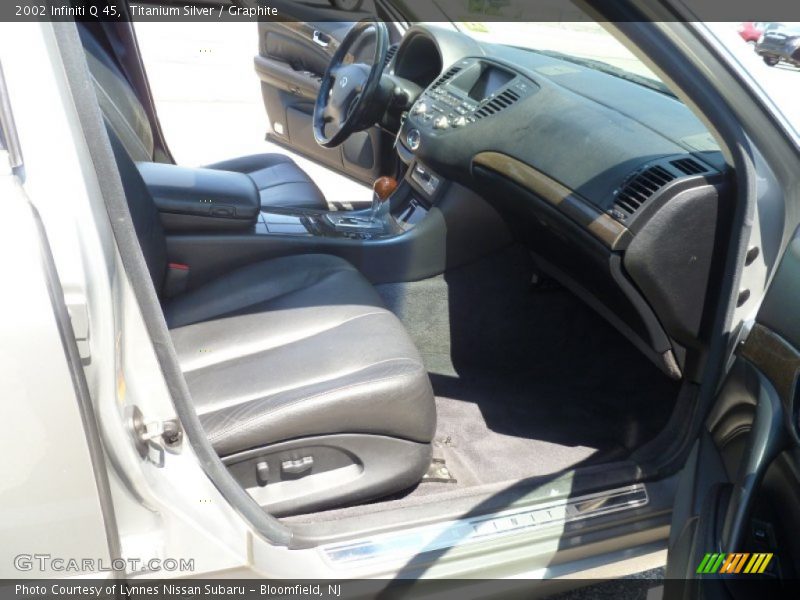 Titanium Silver / Graphite 2002 Infiniti Q 45